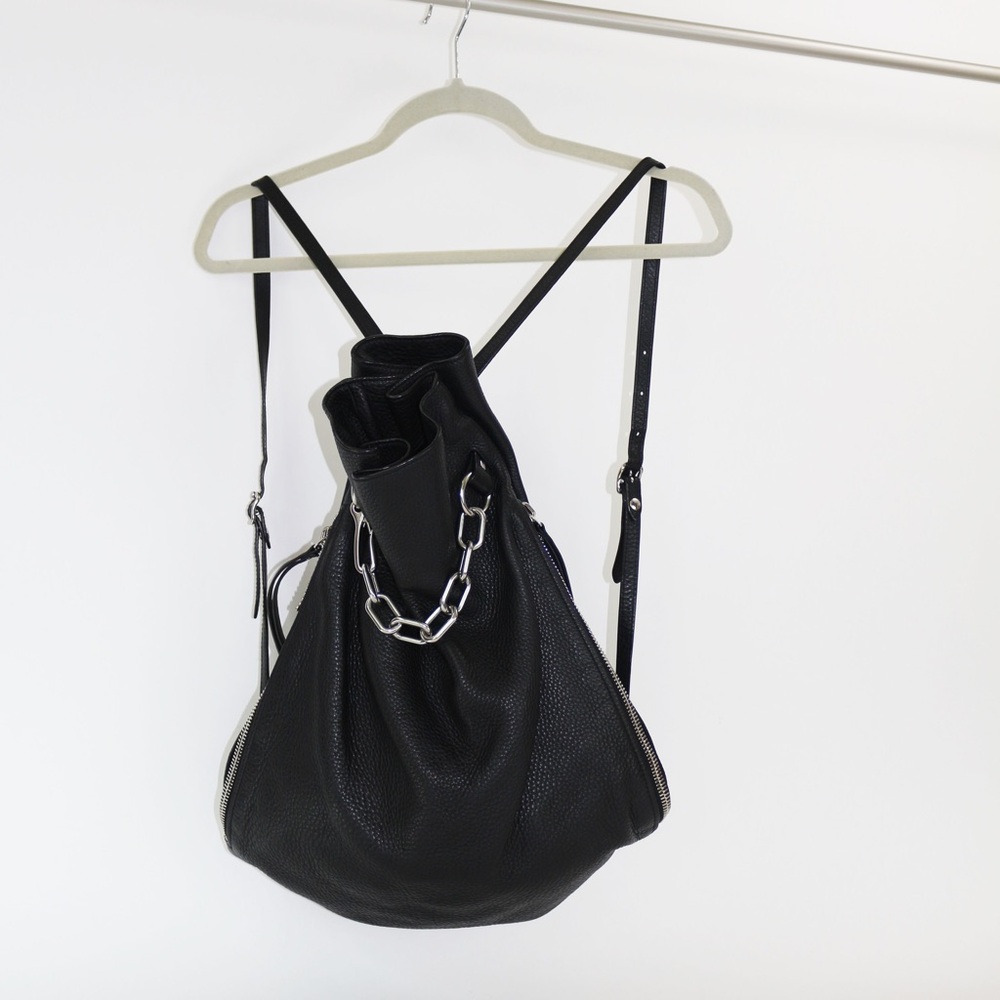 ALEXANDER WANG ATTICA Chain Leather Backpack